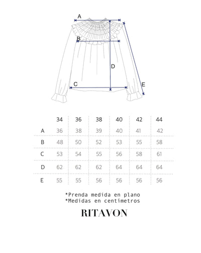 Blusa Bee Rayitas