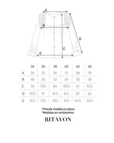 Blusa Grace Liberty Queen