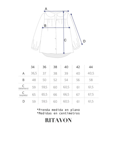 Blusa Lady Cuadro Verde