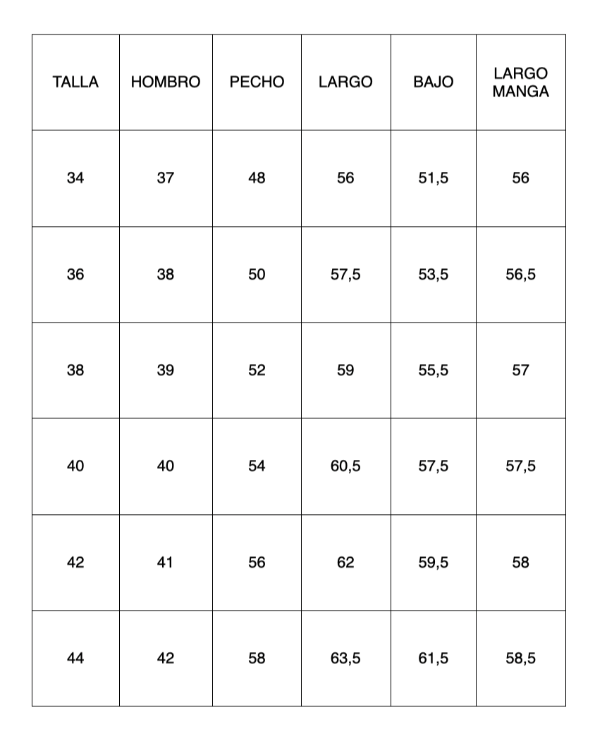 Chaqueta Uve