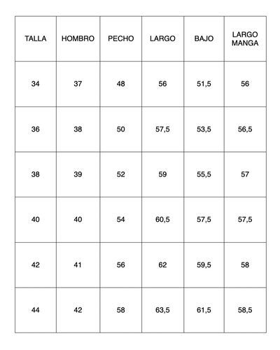 Chaqueta Uve