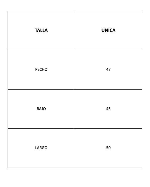 Chaleco Pinocho Rayas