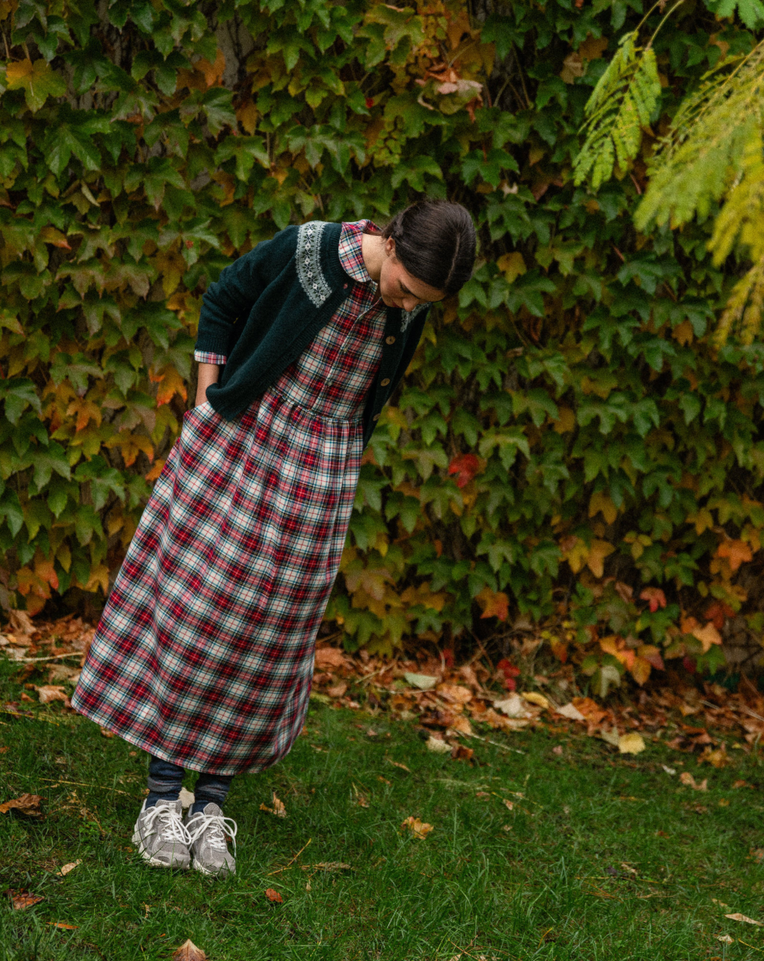 Vestido Blanche Tartán