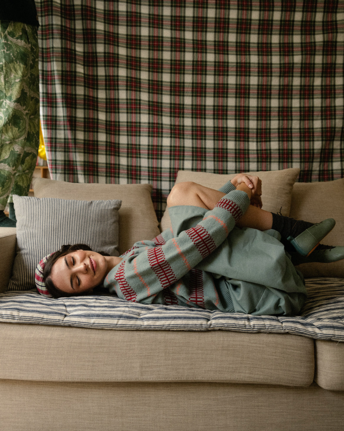 Cárdigan Greca Mint *PRE-VENTA*