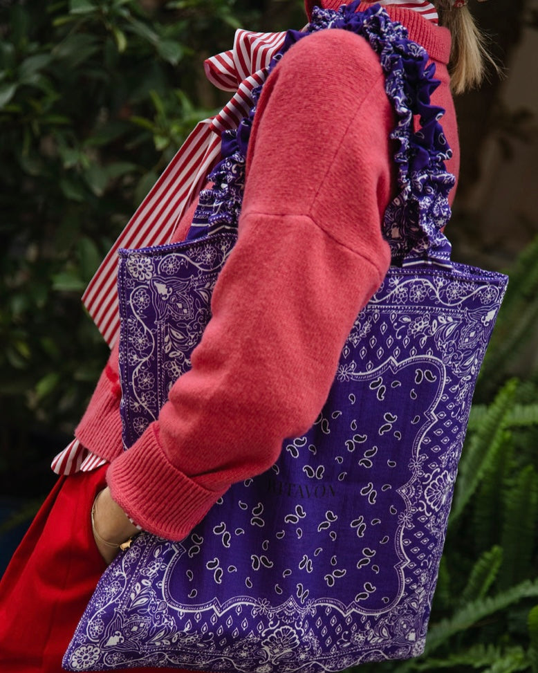 Tote Bandana Purple