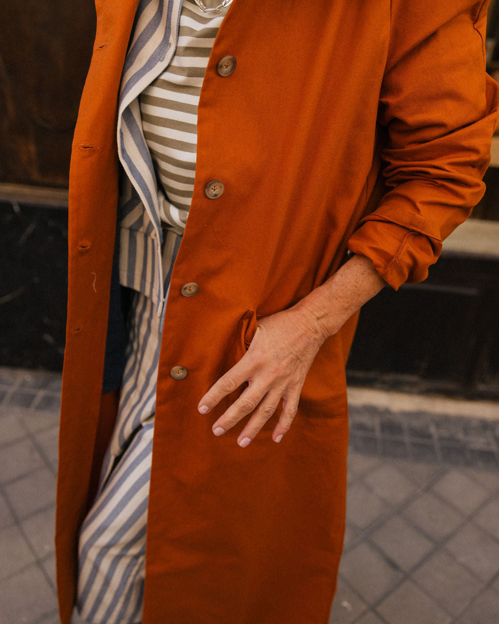 Gabardina Teja