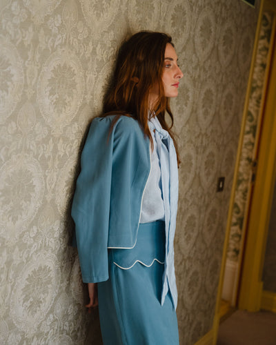 Chaquetita Azafata Azul