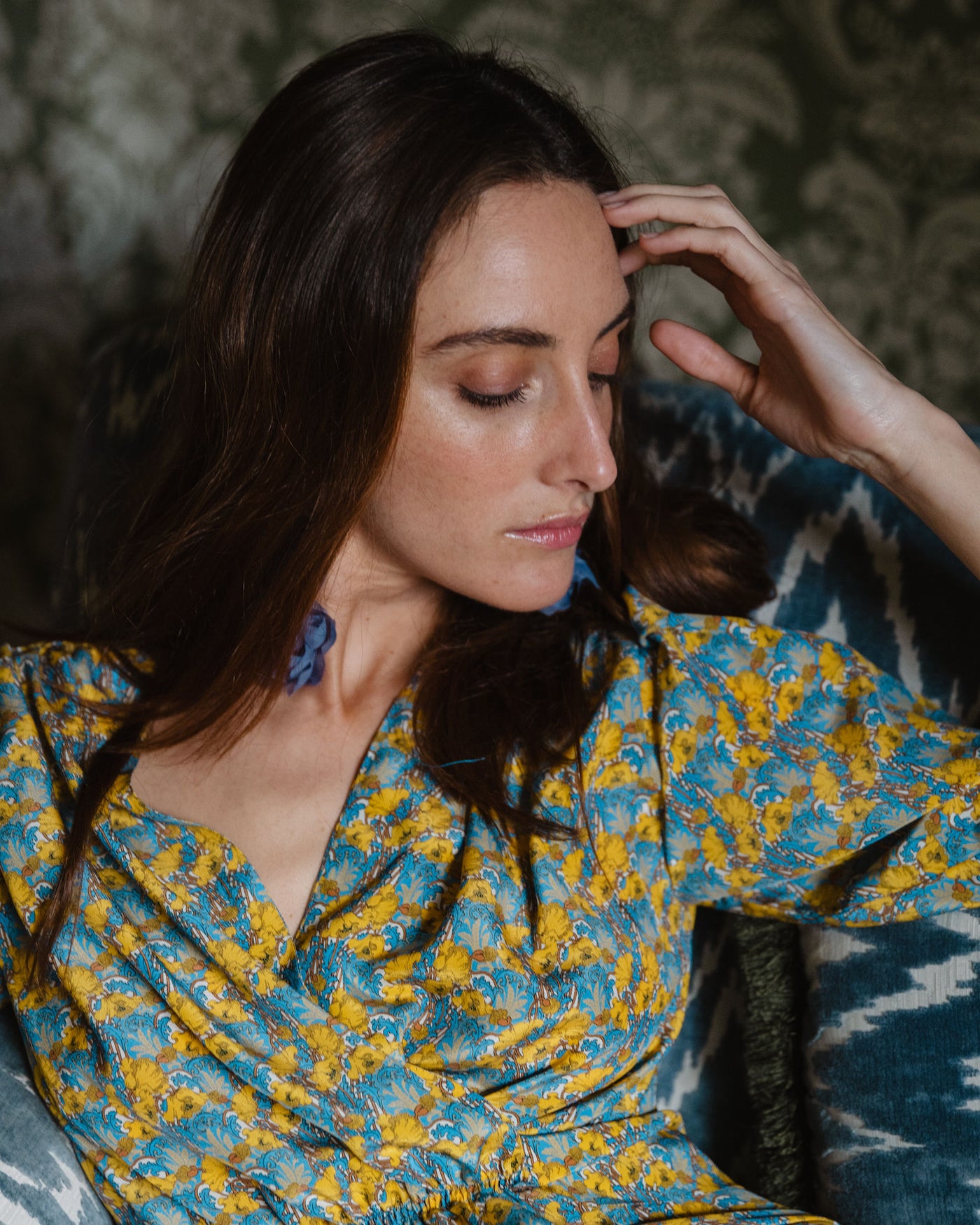 Vestido Vintage Silk Liberty Clementina