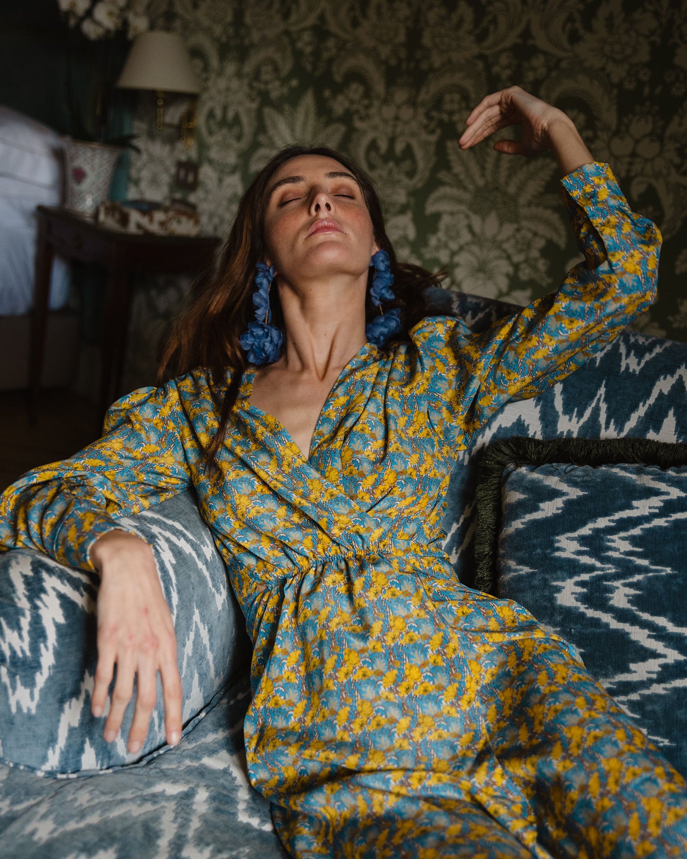 Vestido Vintage Silk Liberty Clementina