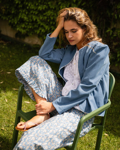 Chaquetita Azafata Azul