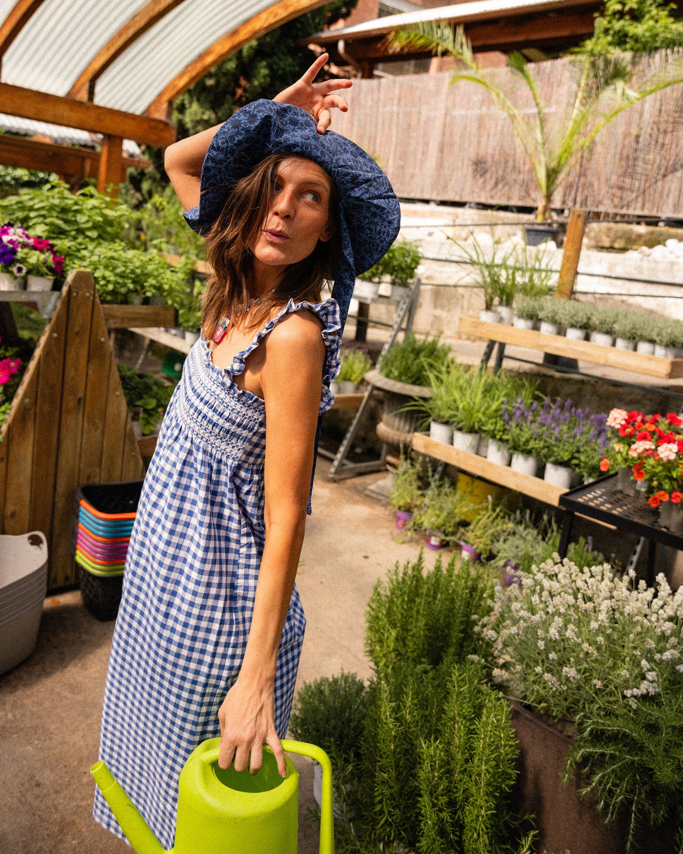 Vestido Vichy Nido