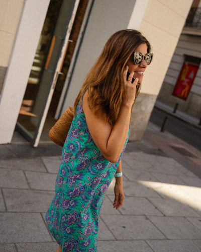 Vestido Tea Liberty Arundel Reversible