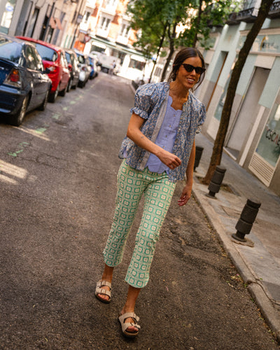 Pantalón Pitillo Menta