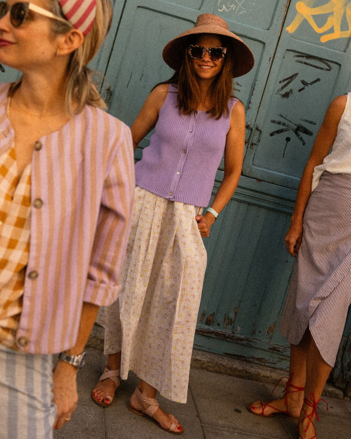 Top Punto Lila
