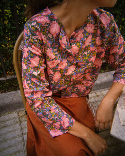 Blusa Inés Liberty Big Clementina