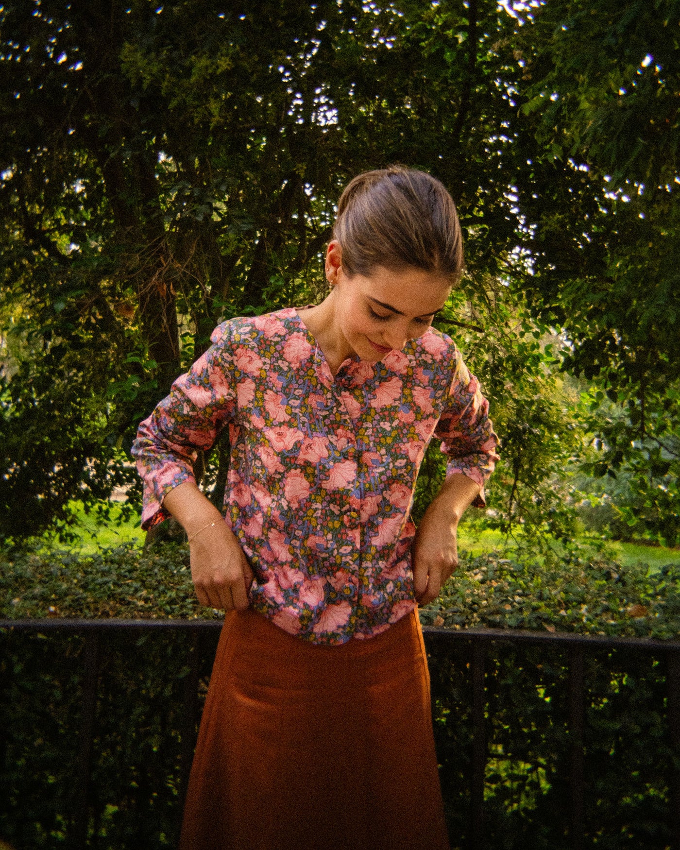 Blusa Inés Liberty Big Clementina