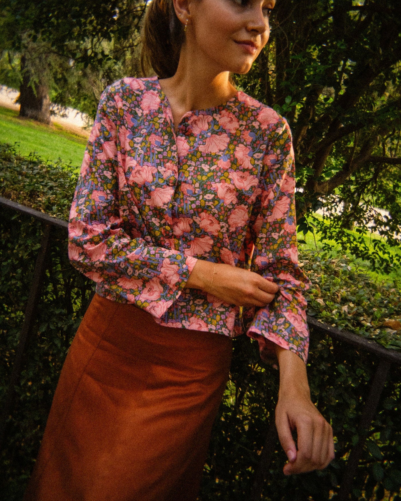 Blusa Inés Liberty Big Clementina