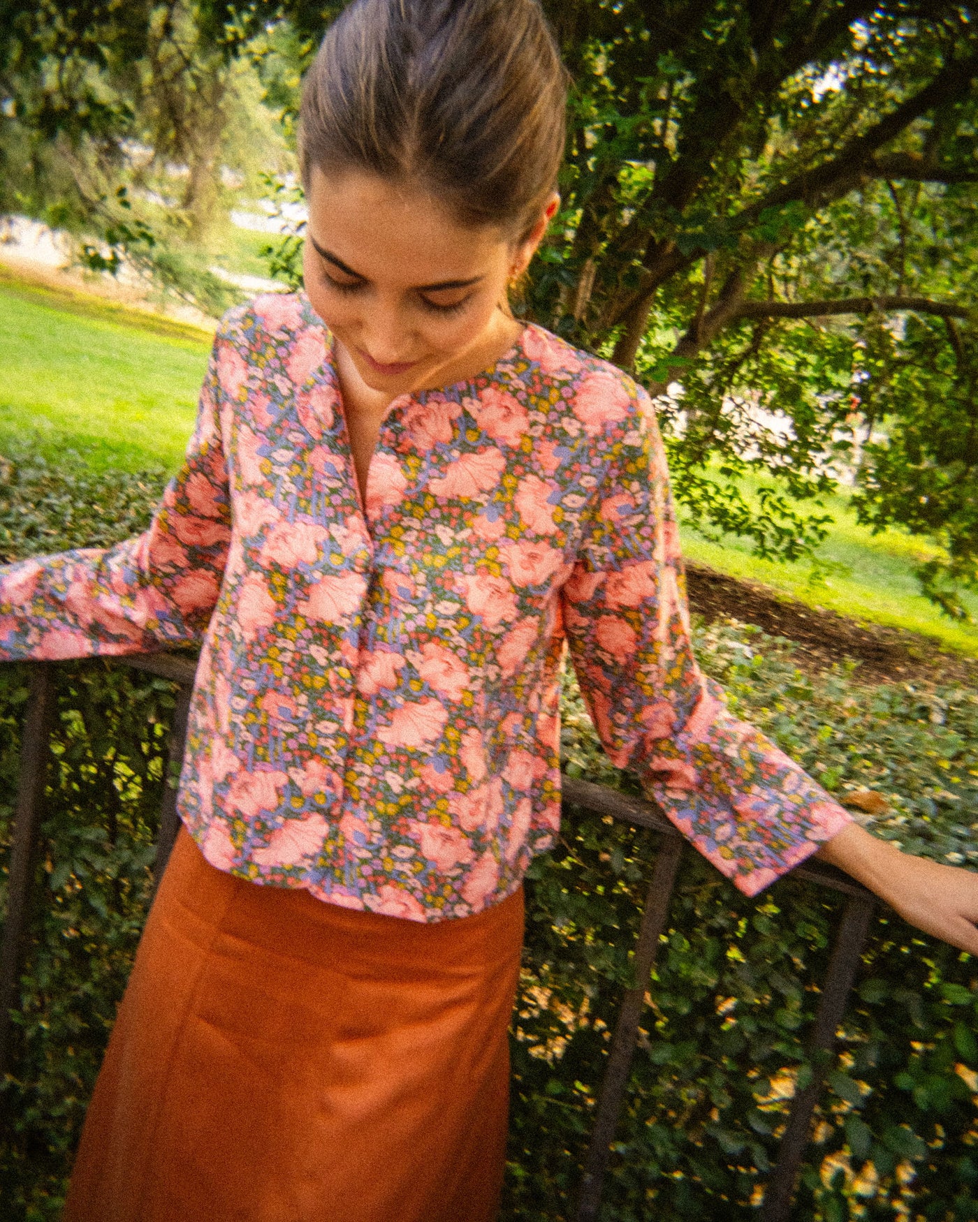 Blusa Inés Liberty Big Clementina
