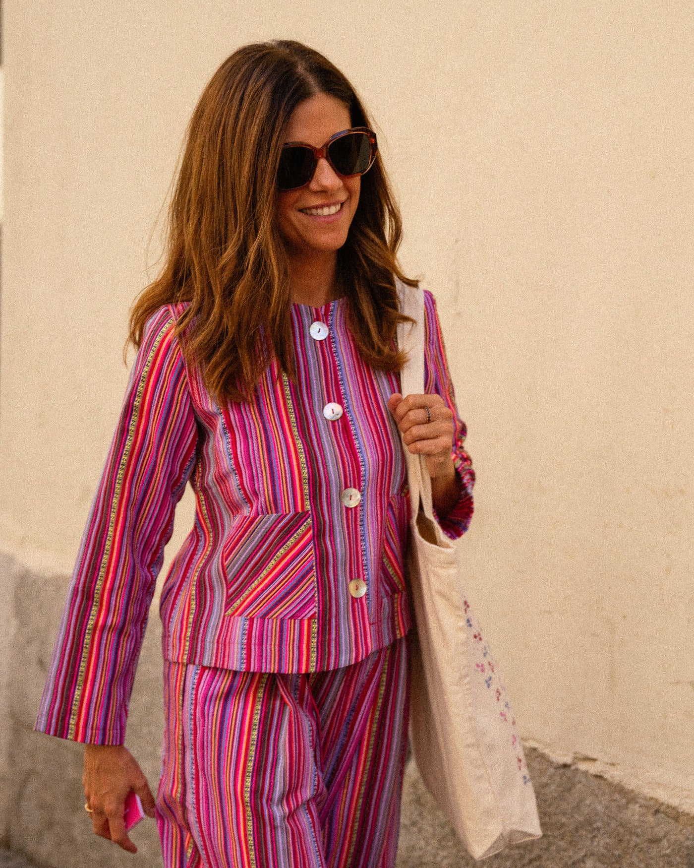Top Luisa Multistripes