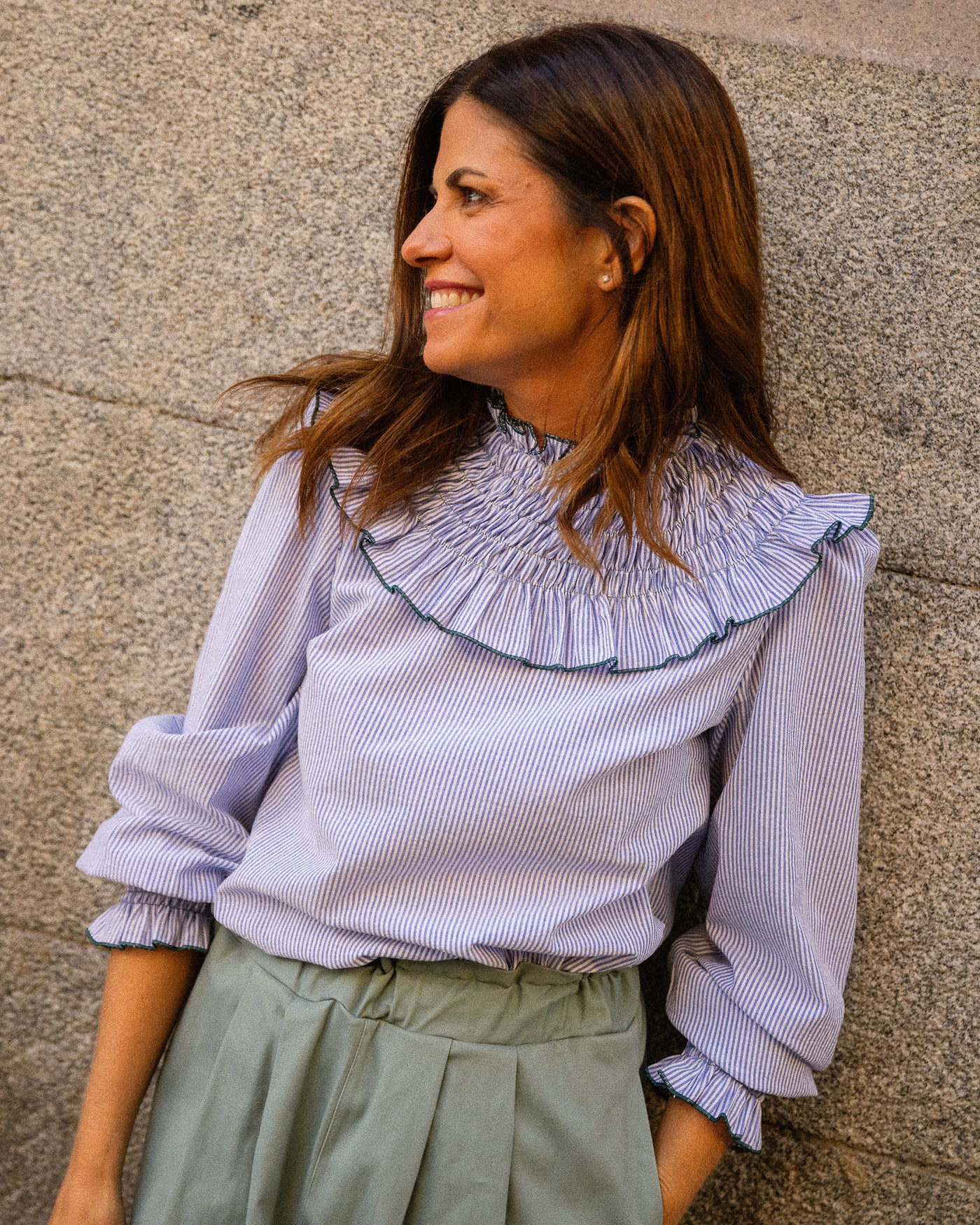 Blusa Bee Rayitas