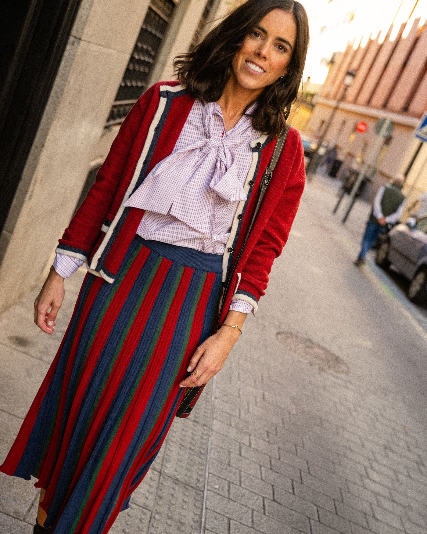 Blusa Comb Cuadrito
