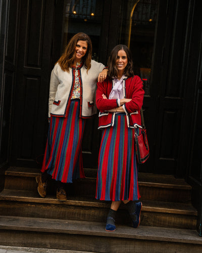 Falda Knitted Tricolor
