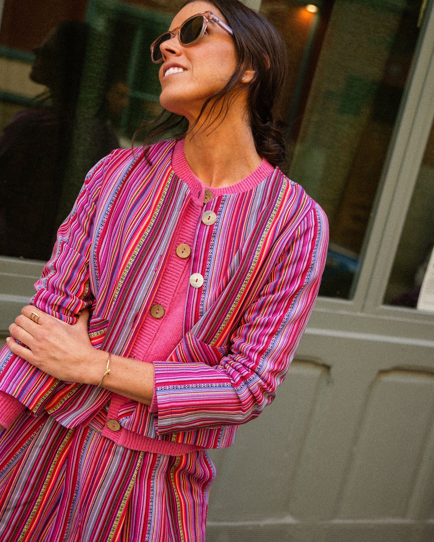 Top Luisa Multistripes