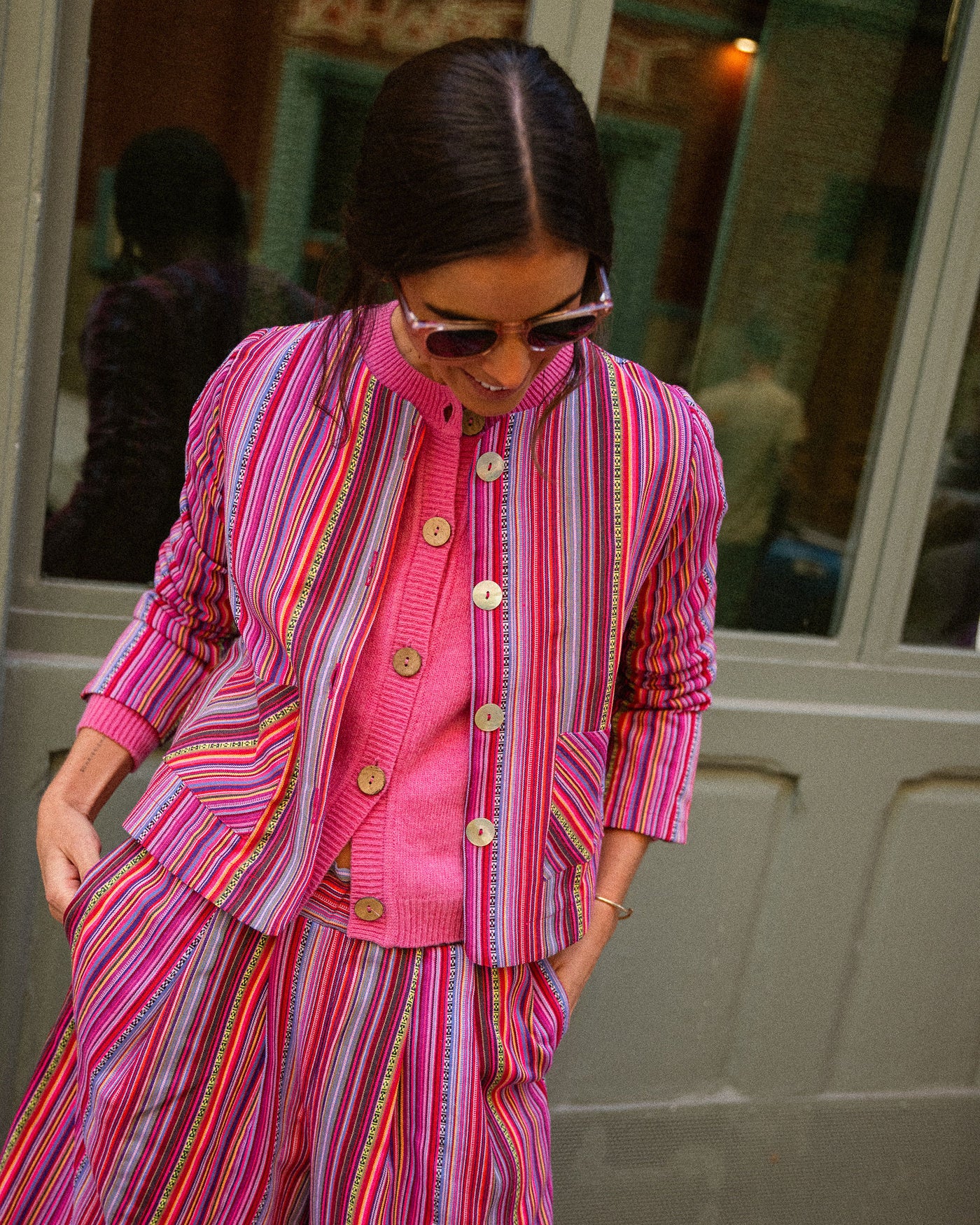 Top Luisa Multistripes