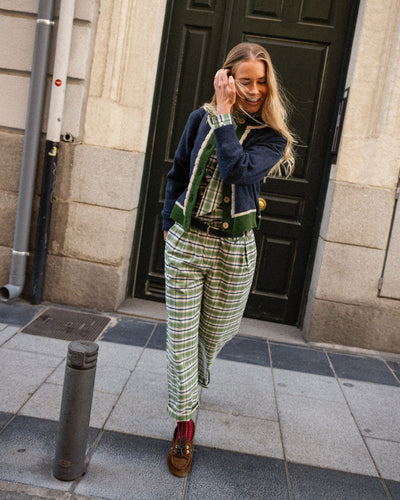 Pantalón Barón Tartán Verde