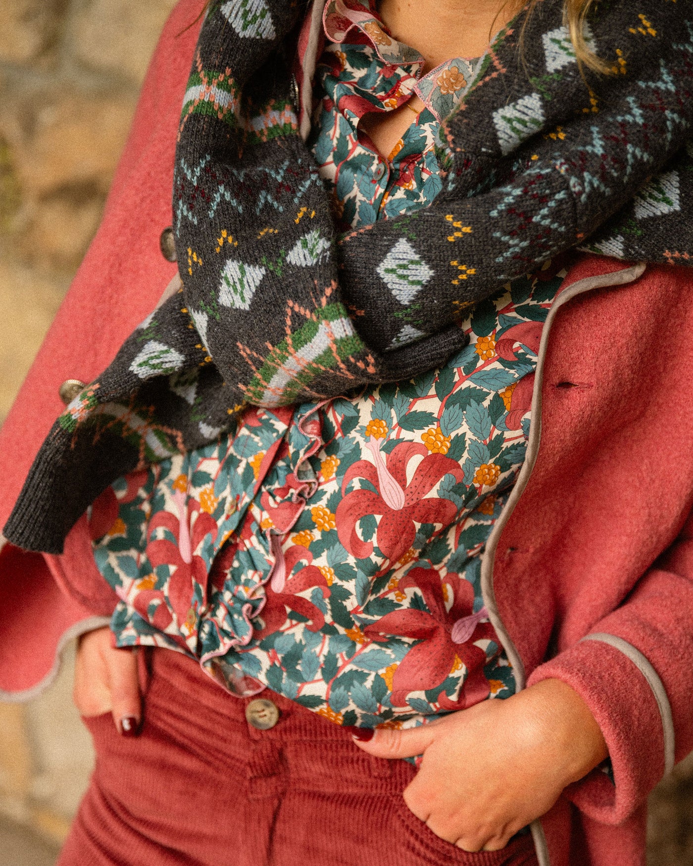 Blusa Antofalla Liberty Mawson