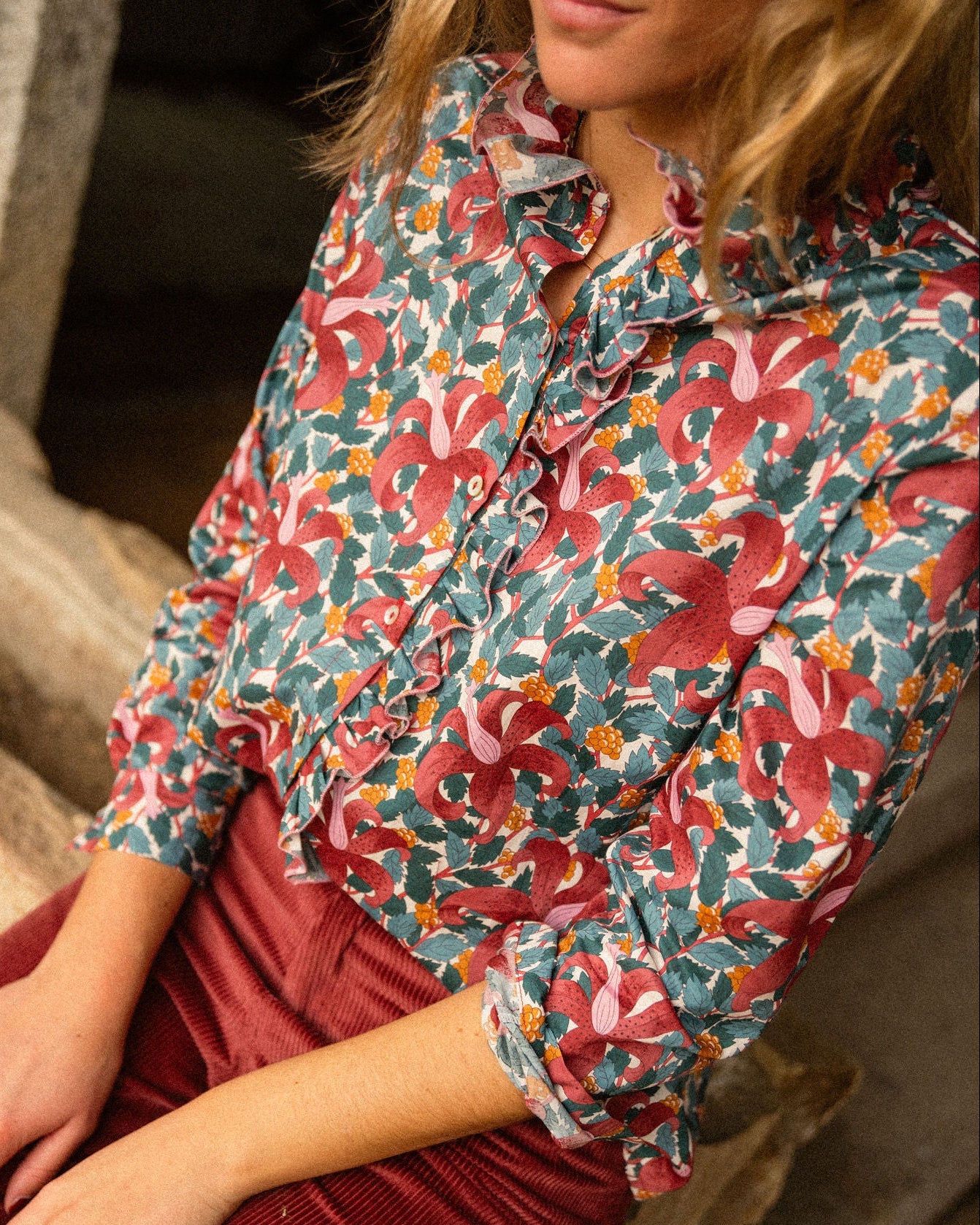 Blusa Antofalla Liberty Mawson