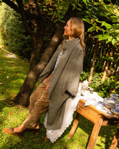 Abrigo Pata De Gallo *PRE-VENTA*