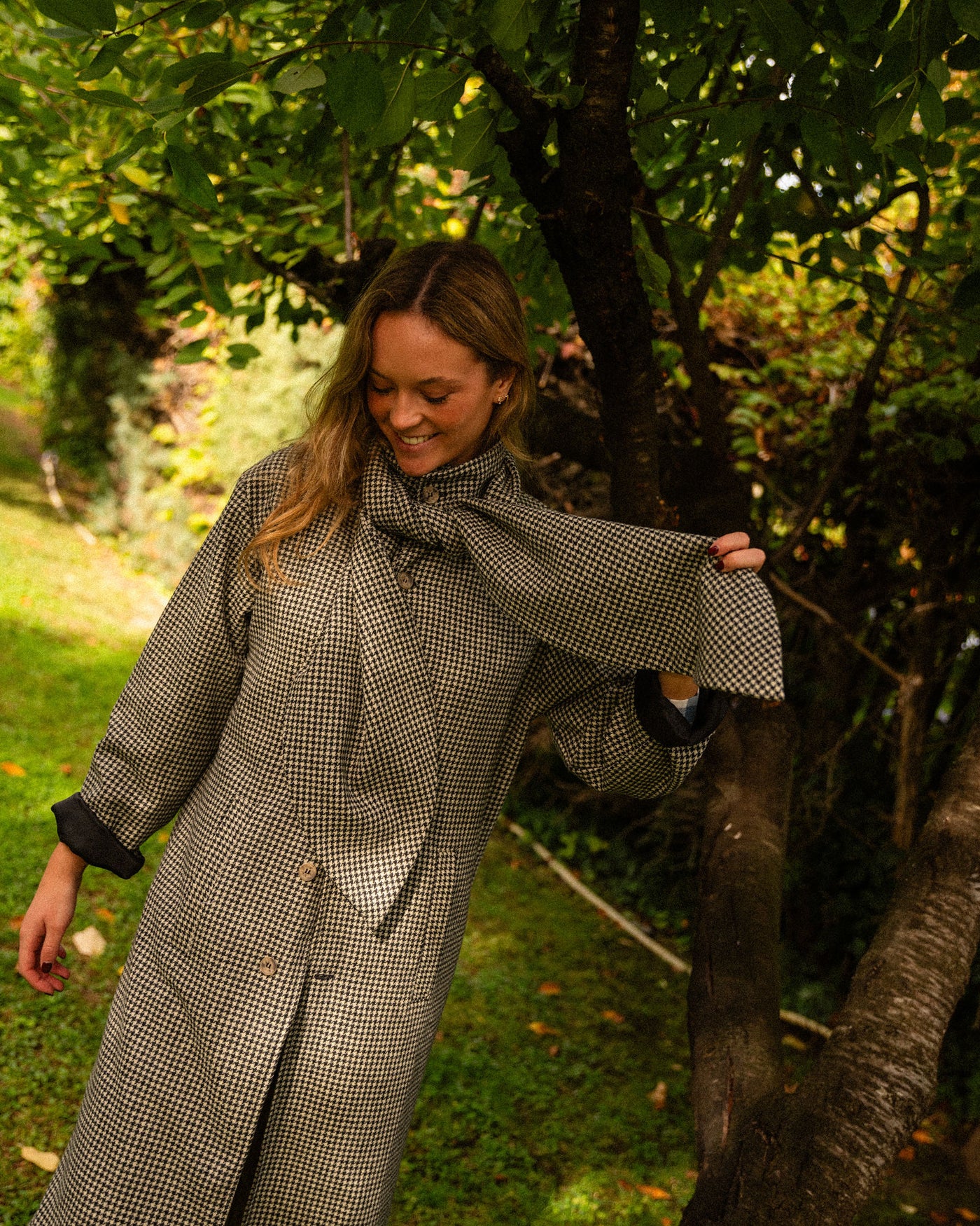 Abrigo Pata De Gallo *PRE-VENTA*