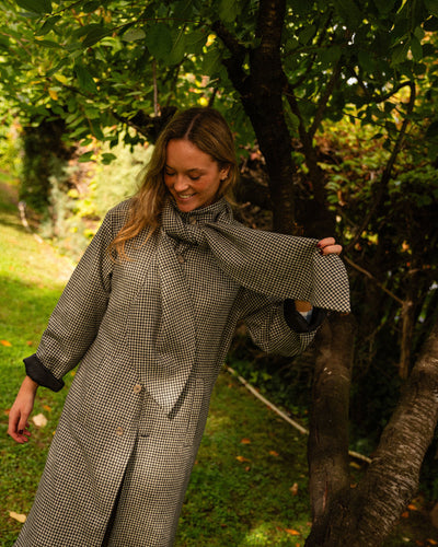 Abrigo Pata De Gallo *PRE-VENTA*