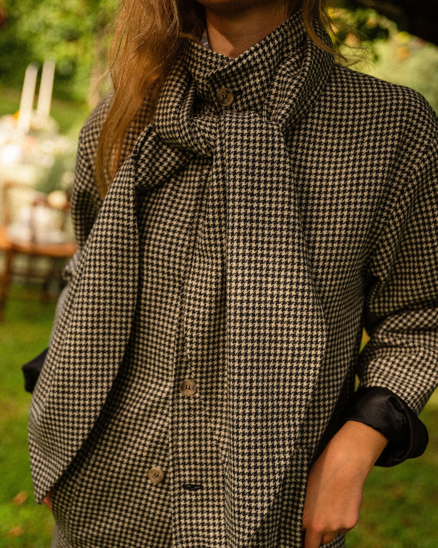 Abrigo Pata De Gallo *PRE-VENTA*