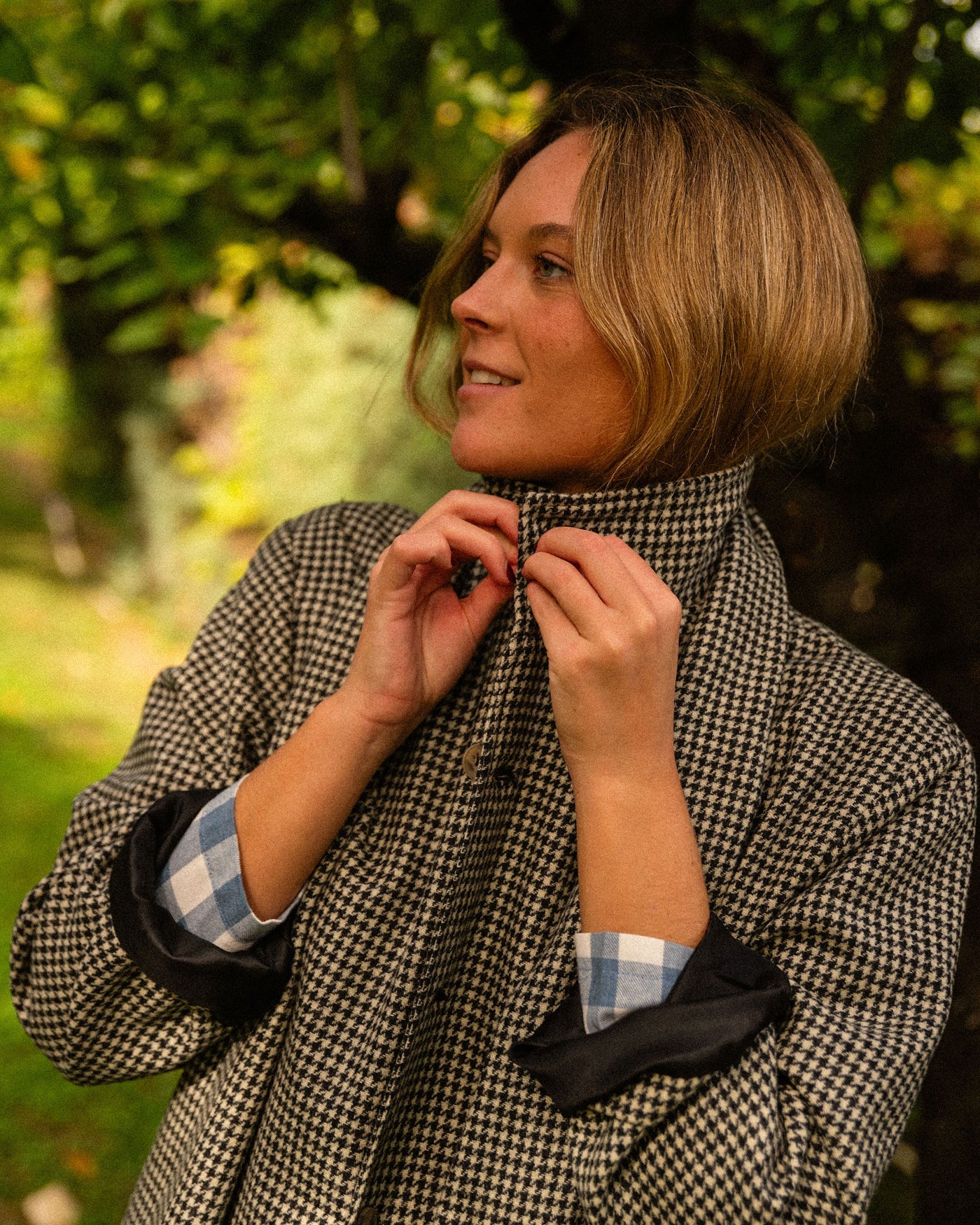 Abrigo Pata De Gallo *PRE-VENTA*