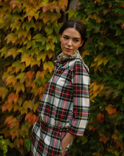 Mono Escocés Tartán Crudo