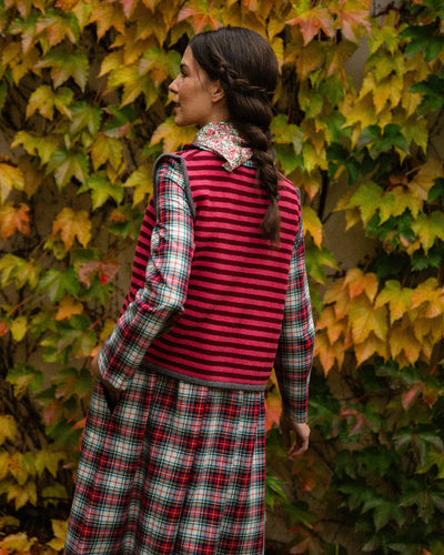 Vestido Blanche Tartán