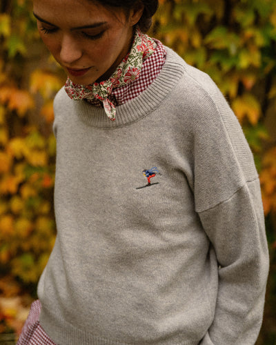 Jersey Gris Esquiador *PRE-VENTA*