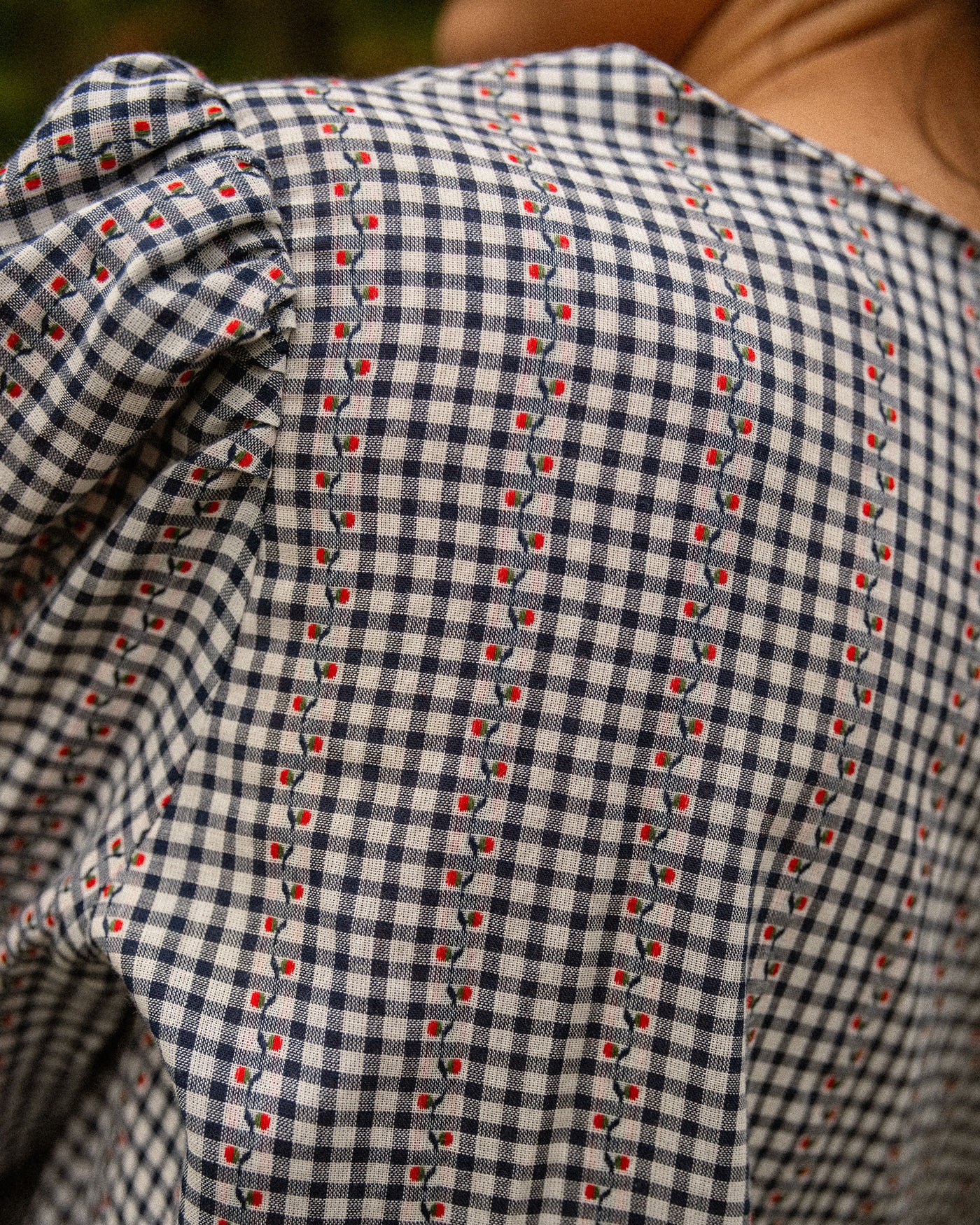 Blusa Vienn Cherry Navy