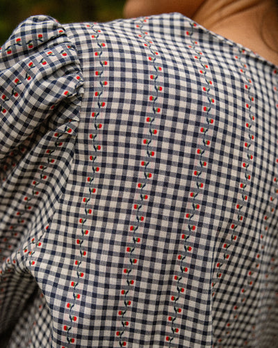 Blusa Vienn Cherry Navy