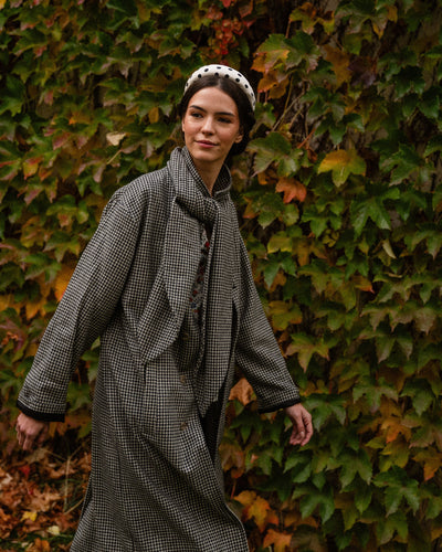 Abrigo Pata De Gallo