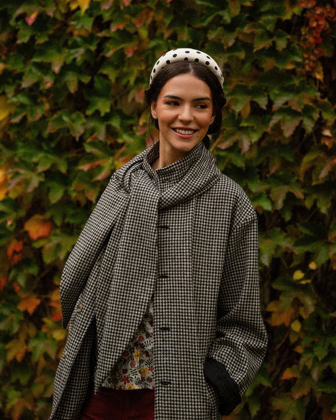 Abrigo Pata De Gallo