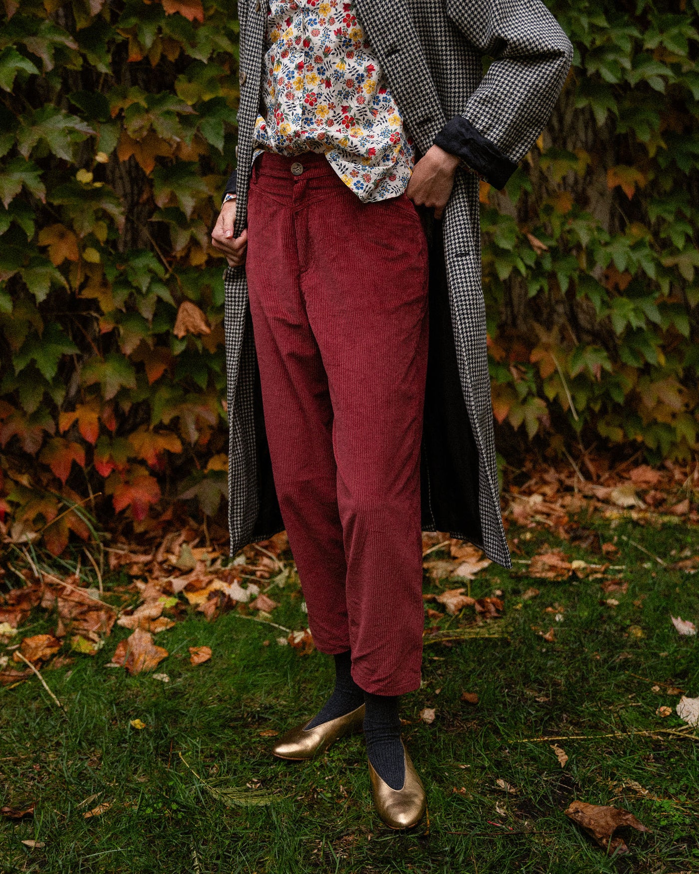 Pantalón Pana Brandy