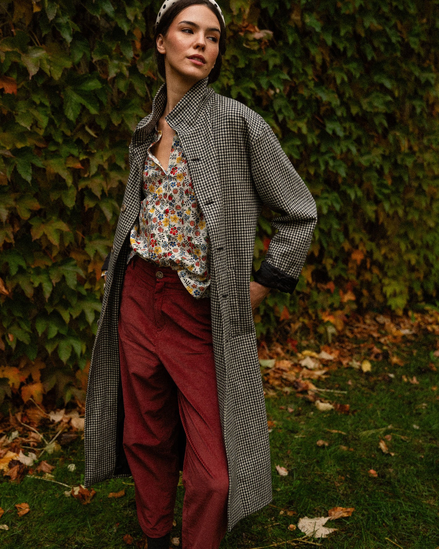 Abrigo Pata De Gallo