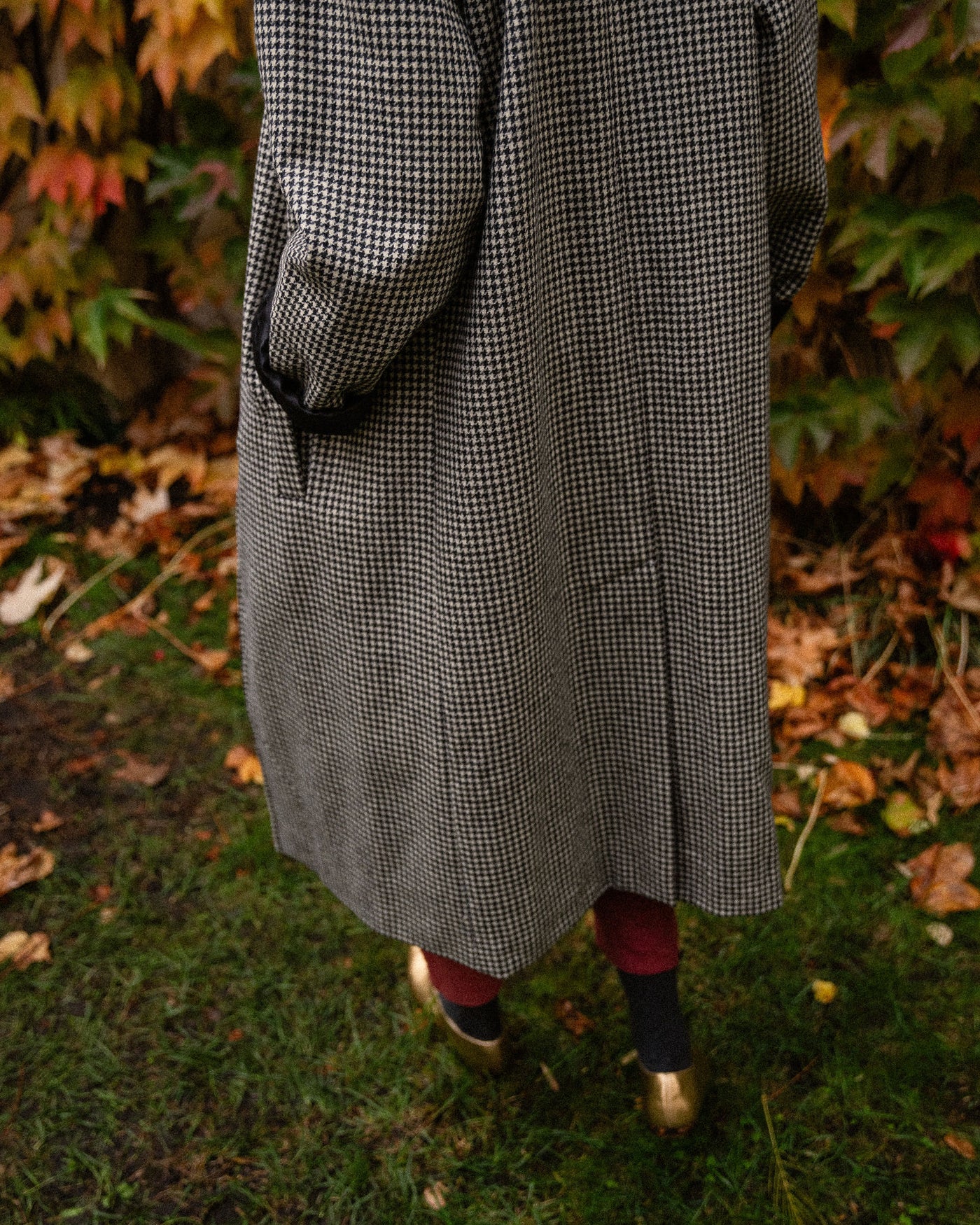 Abrigo Pata De Gallo