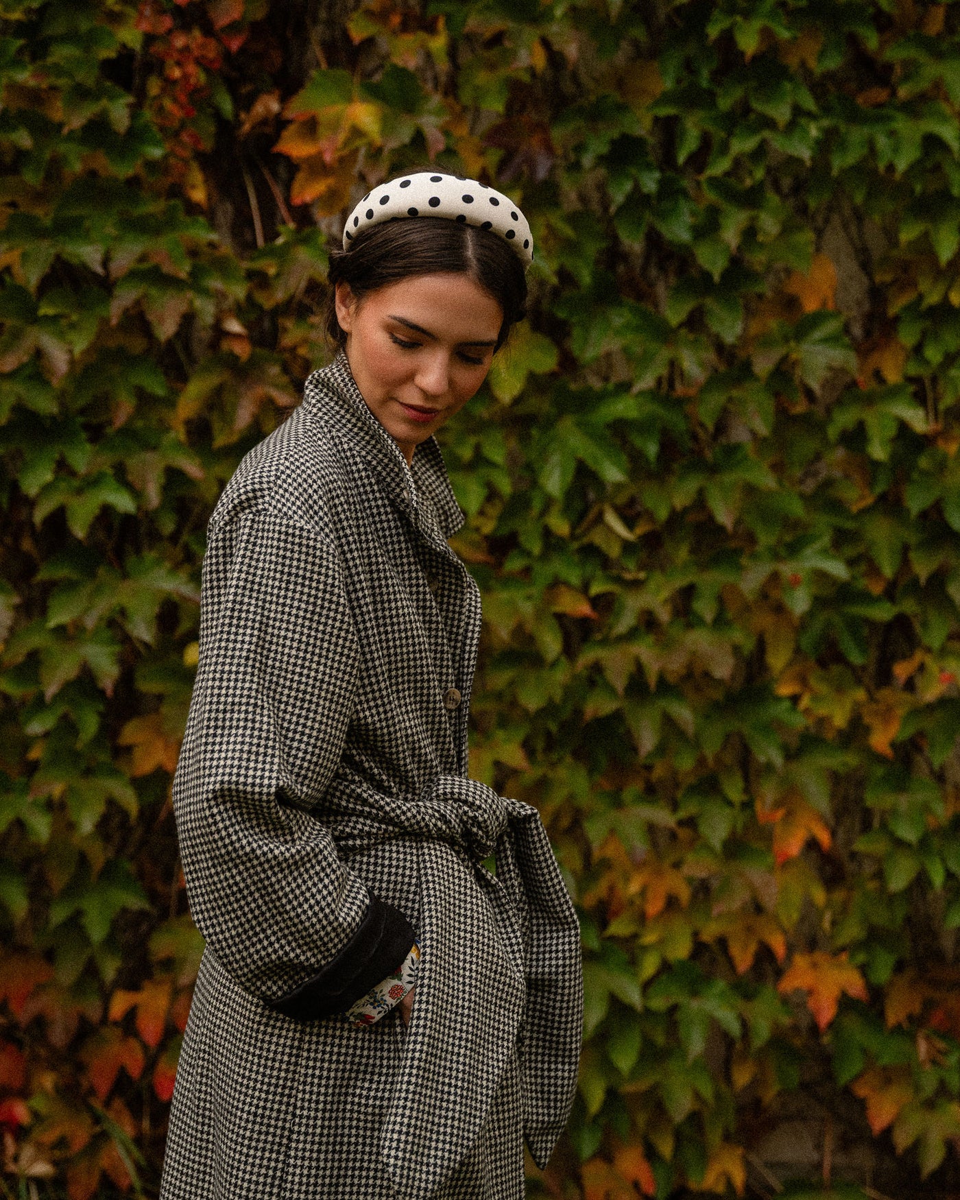 Abrigo Pata De Gallo