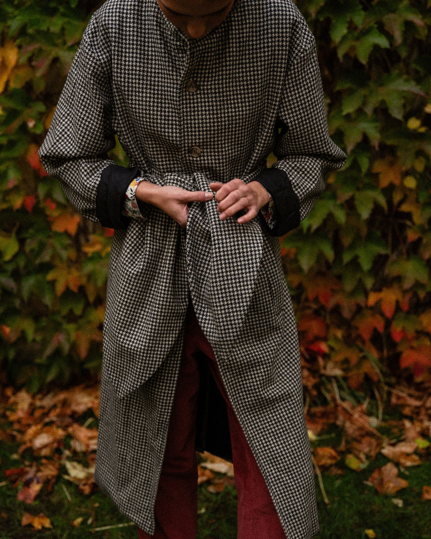 Abrigo Pata De Gallo