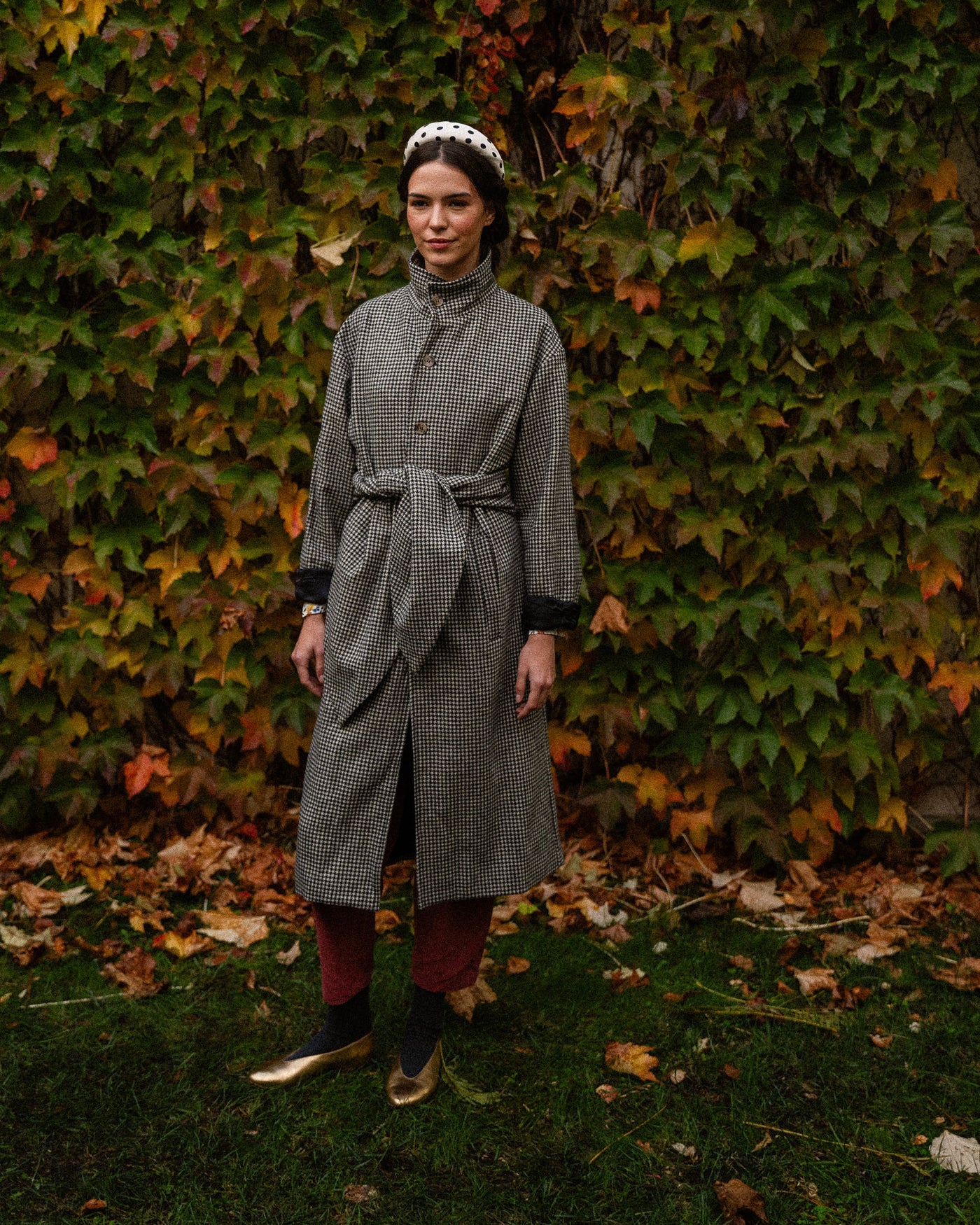 Abrigo Pata De Gallo