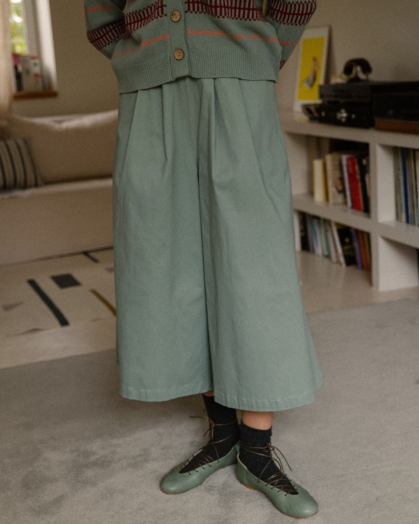 Pantalón Café Eucalipto